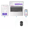 Hama MW-650 pele Office labā roka Bluetooth + USB Type-A optiskā 2400 DPI