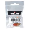 Intellinet Keystone Jack, Cat6, UTP, Punch-down, Oranžs