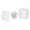 Intellinet Virsmas Montāžas Kaste 771894 80x80x45mm Signālbaltā RAL9003