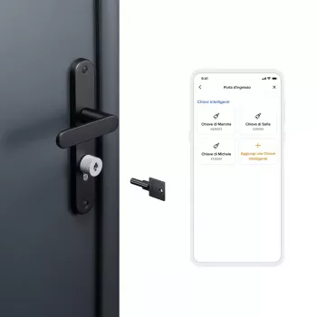 Netatmo viedās slēdzenes atslēga NDL-K1U, 58 mm platums, 23 mm dziļums, 20 g svars