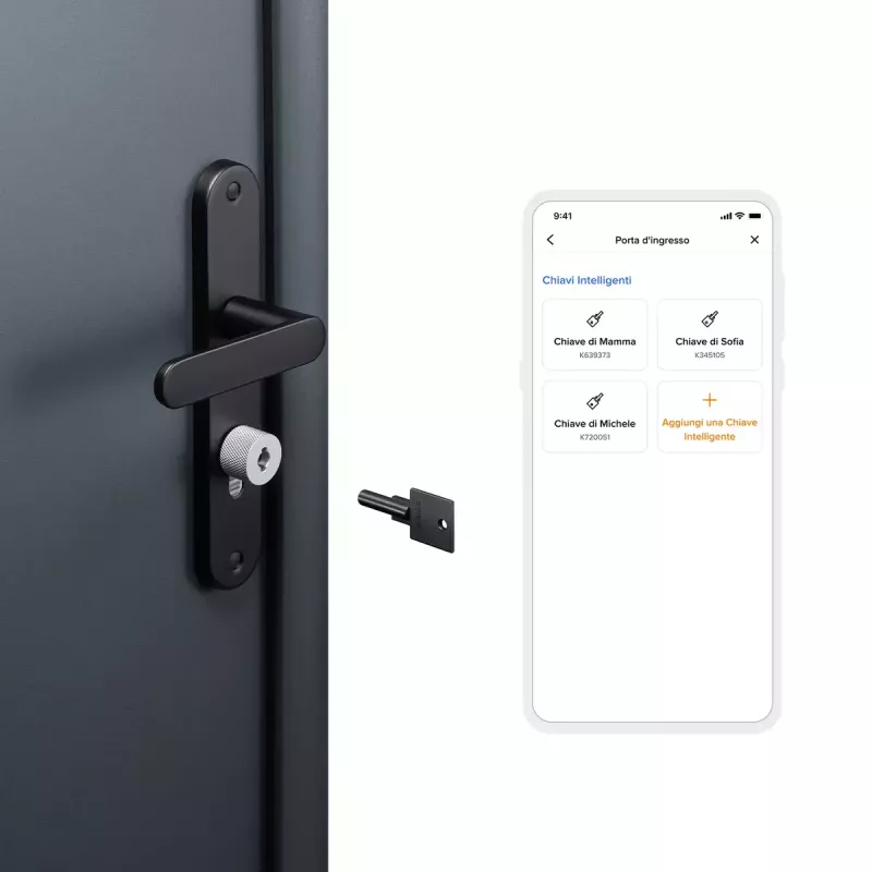 Netatmo NDL-K1U NFC atslēga viedajai durvju slēdzenei, melna, 20 g