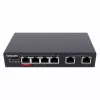 Intellinet 6-Portu Fast Ethernet Slēdzis 4 PoE Porti 65W Budžets