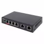 Intellinet 6-Portu Fast Ethernet Slēdzis 4 PoE Porti 65W Budžets
