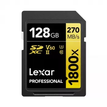 Atmiņas karte Lexar 128GB SDXC UHS-II LSD1800128G-BNNNG