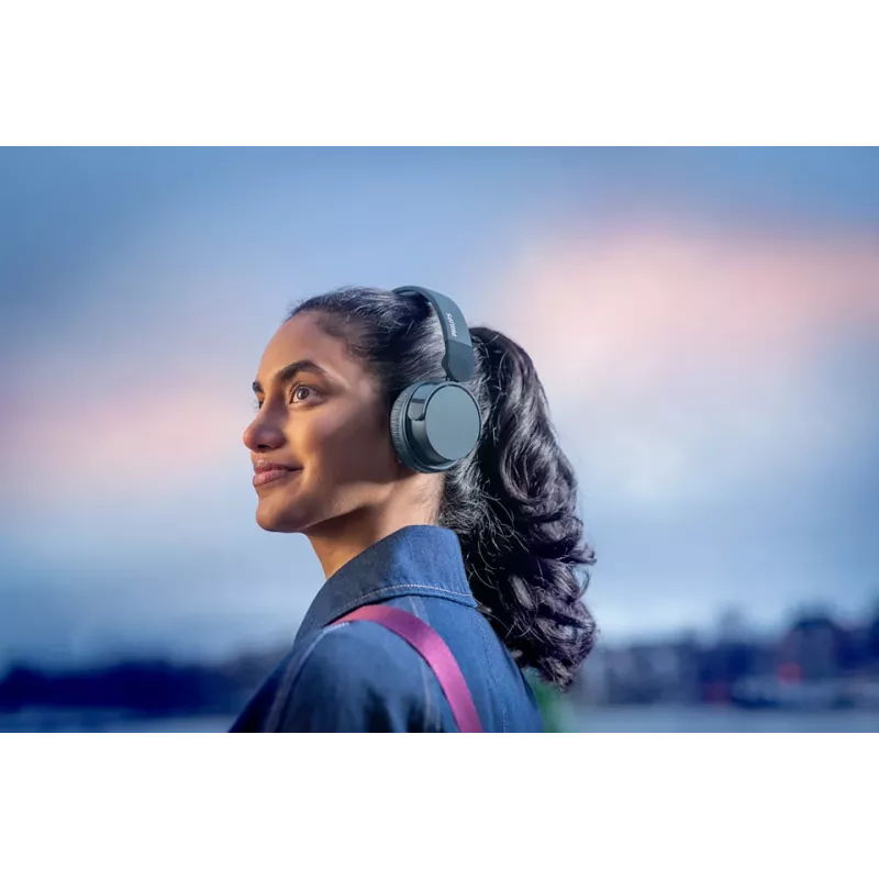 Philips 4000 sērijas TAH4209BL/00 bezvadu austiņas/auss aizsegs zils