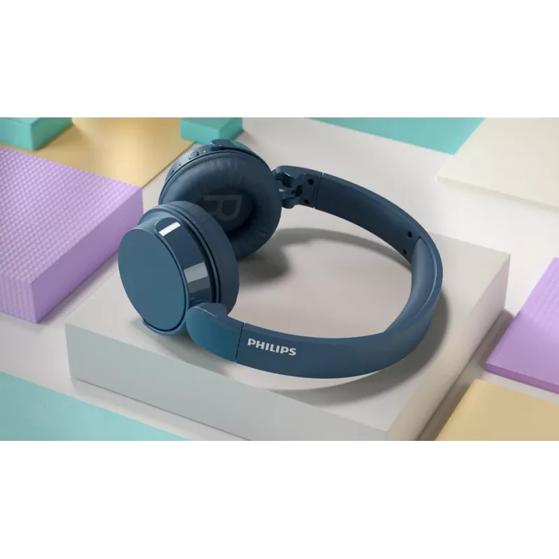Philips 4000 sērijas TAH4209BL/00 bezvadu austiņas/auss aizsegs zils