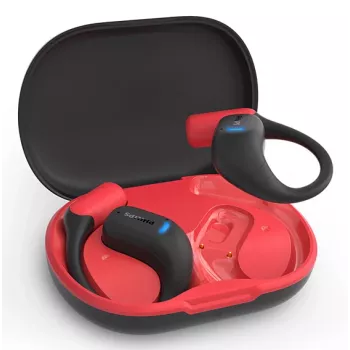 Philips 6000 sērijas TAA6709BK/00 bezvadu austiņas TWS Ear-hook Sports Bluetooth, melnas, sarkanas