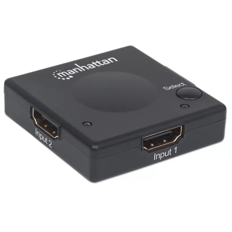 Manhattan 207911 HDMI Slēdzis 2 Porti, 1080p, Melns
