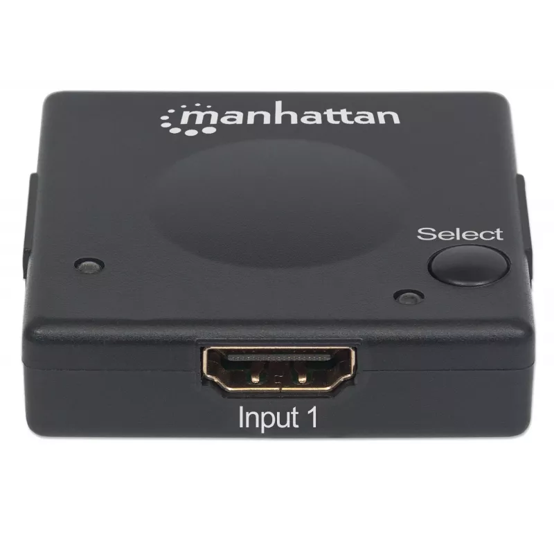 Manhattan 207911 HDMI Slēdzis 2 Porti, 1080p, Melns