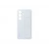 Samsung Galaxy S24 vāks Light Blue Monochromatisks ar galda statīvu