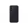 Samsung EF-ZS711CBEGWW Smart View Wallet Case apvalks Galaxy S23 FE, ar vietu kartēm, melns