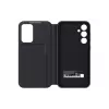 Samsung EF-ZS711CBEGWW Smart View Wallet Case apvalks Galaxy S23 FE, ar vietu kartēm, melns