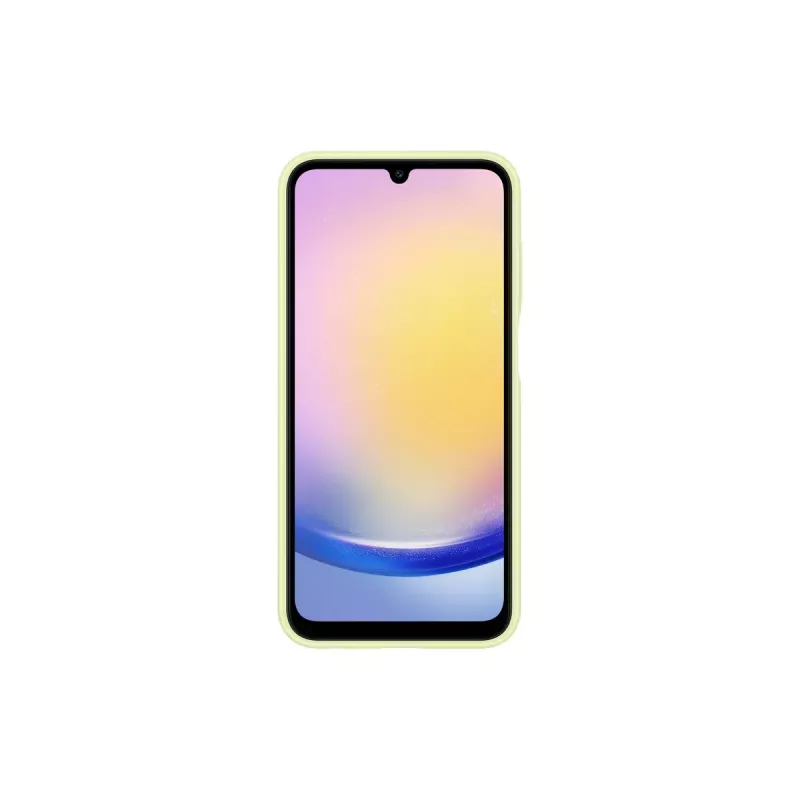 Samsung EF-OA256TMEGWW apvalks ar vietu kartēm Galaxy A25 5G, TPU, laima krāsā