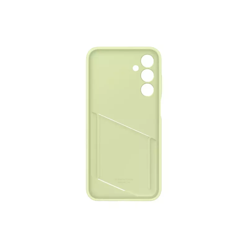 Samsung EF-OA256TMEGWW apvalks ar vietu kartēm Galaxy A25 5G, TPU, laima krāsā