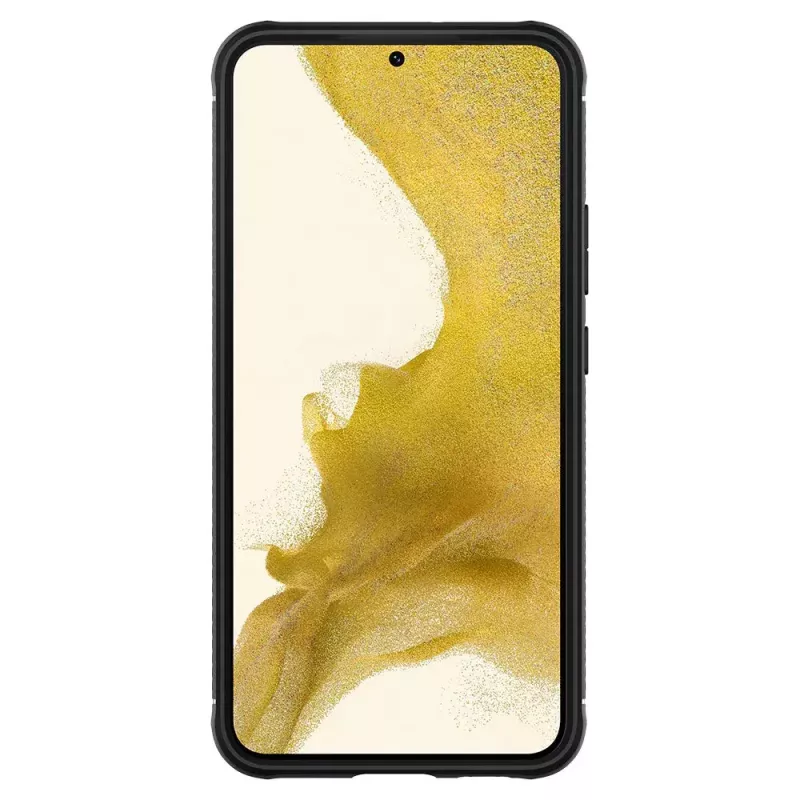 Spigen Rugged Armor mobilā telefona maciņš Melns Galaxy S22 6.1 collu