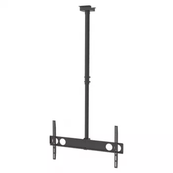 Manhattan griestu stiprinājums televizoriem un monitoriem, 37–75 collas, regulējams augstums 105–156 cm, VESA 200x200–800x400 mm, līdz 50 kg