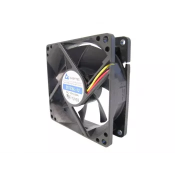 Chieftec AF-1225S datora korpusa ventilators 120 mm melns