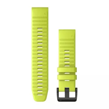 Garmin QuickFit 22 dzeltena silikona siksniņa