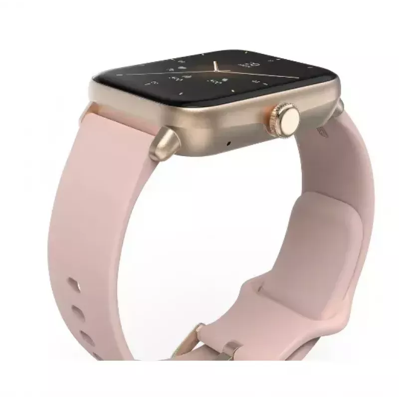 Hama 6010 4,19 cm (1,65 collu) TFT 44 mm digitāls skārienekrāns rozā, rozā zelta GPS viedpulkstenis