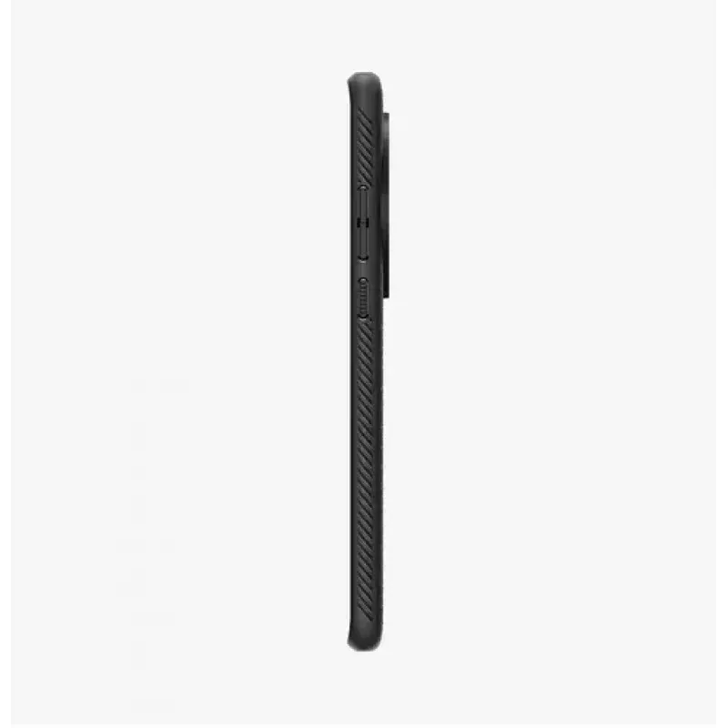 Spigen OnePlus 12 Liquid Air mati melns telefona maciņš 17.3 cm