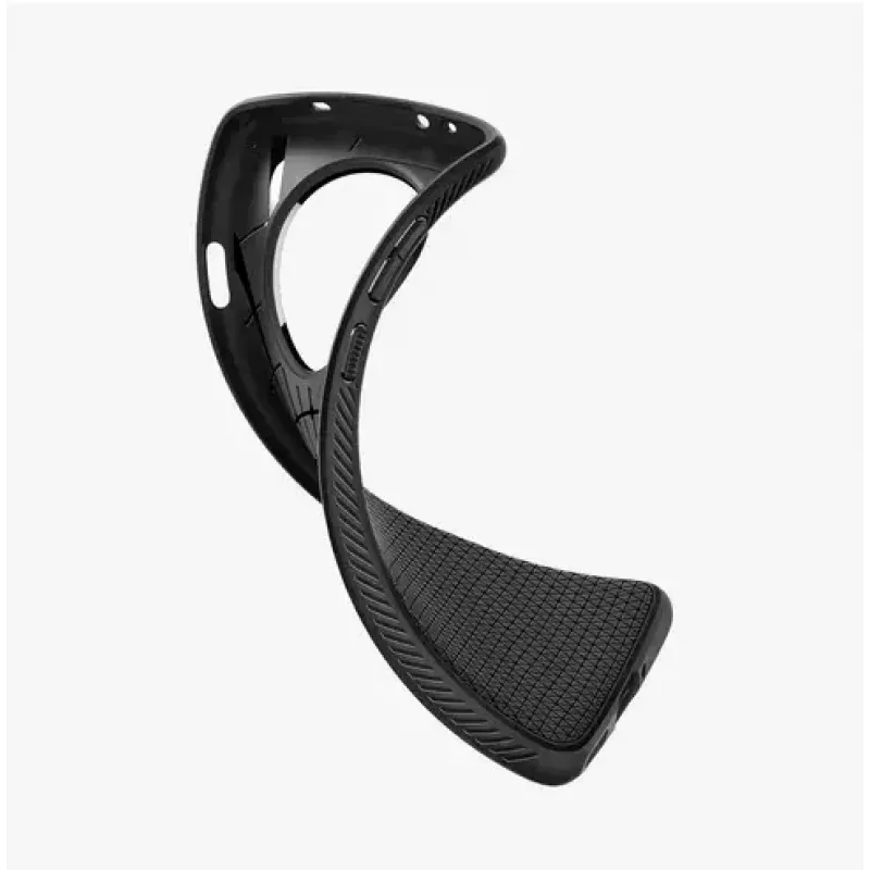 Spigen OnePlus 12 Liquid Air mati melns telefona maciņš 17.3 cm