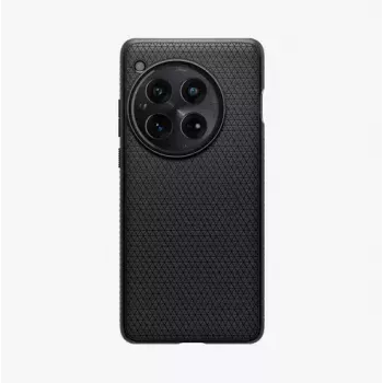 Spigen OnePlus 12 Liquid Air mati melns telefona maciņš 17.3 cm