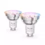 Philips Hue White and colour ambience Essential GU10 viedais prožektors – 345 lm – 4.7W – 2 iepakojumā
