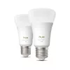 Philips A60 E27 viedā spuldze — Bluetooth/Zigbee, 6 W, 810 lm, balta, 2 iepakojumā