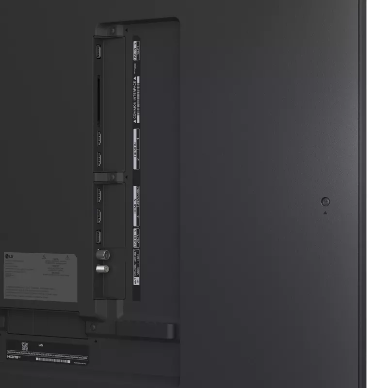 LG QNED evo AI 65QNED86A6A 165,1 cm (65 colli) 4K Ultra HD viedtelevizors Wi-Fi Melns