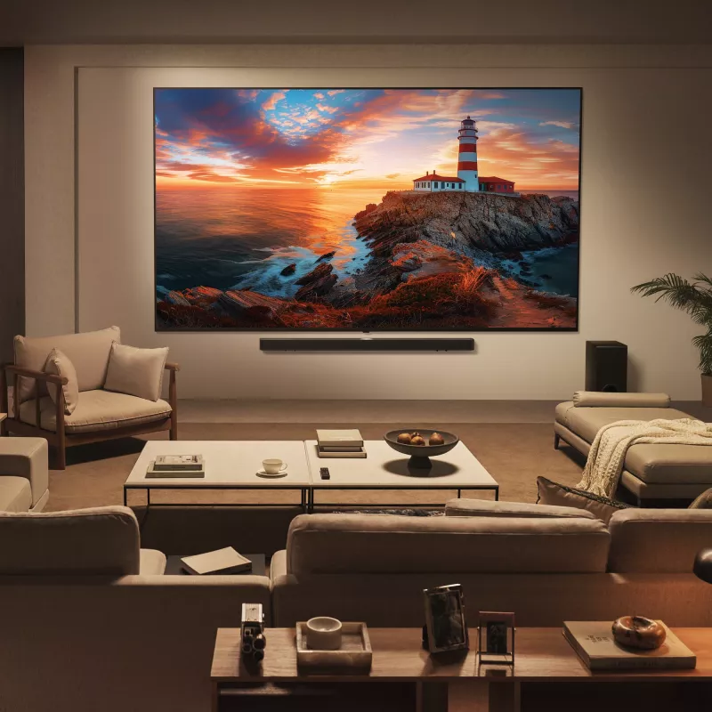 LG QNED evo AI 65QNED86A6A 165,1 cm (65 colli) 4K Ultra HD viedtelevizors Wi-Fi Melns
