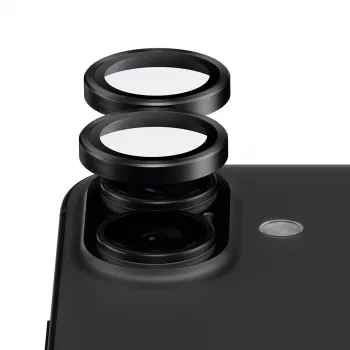 Kameras objektīva aizsargs PanzerGlass Hoops Ceramic II iPhone 17/16/16 Plus — skrāpējumiem un triecieniem izturīgs