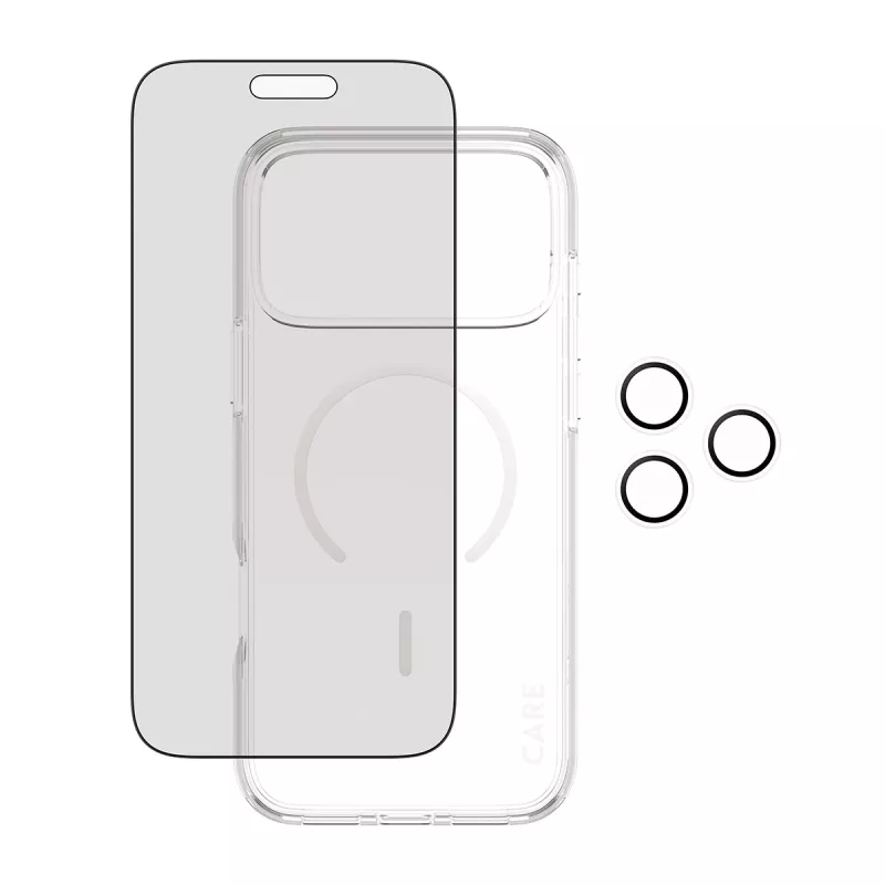 PanzerGlass CARE 3-in-1 Flagship Privacy Bundle iPhone 17 Pro Max