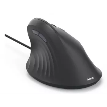Hama ECM-500R vertikālā pele Office, labā roka, USB-A, optiskā, 1800 DPI