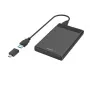 Hama 00200760 ārējais korpuss HDD/SSD 2.5 collu melns