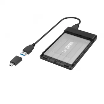 Hama 00200760 ārējais korpuss HDD/SSD 2.5 collu melns