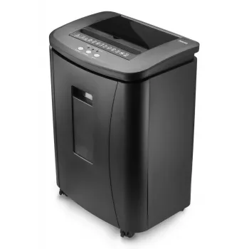 Papīru smalcinātājs Hama Safe Auto M1200, mikrošķērsgriezums, 60 dB, 22.5 cm, melns
