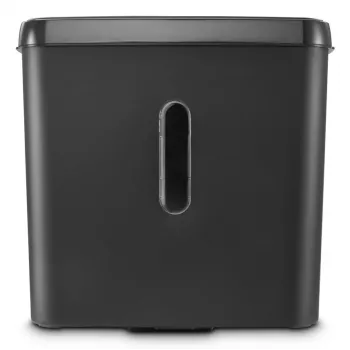 Papīra smalcinātājs Hama Safe X50, šķērsgriezums, 65 dB, 22 cm, melns