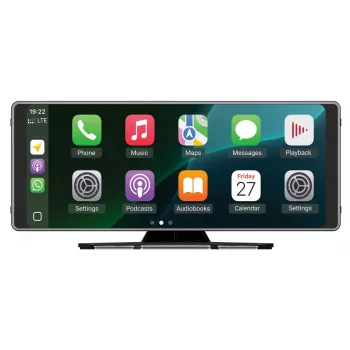 Navitel Smart Car Device DS1020 — automašīnas multivides interfeiss ar CarPlay, Android Auto, Wi-Fi, Bluetooth un audio ierakstītāju