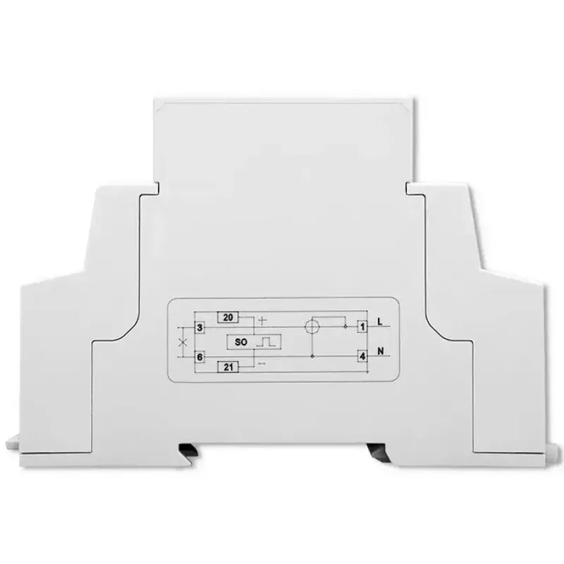 Vienfāzes elektroenerģijas skaitītājs QOLTEC 50887 1-fāze 230V LCD Slim