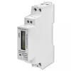 Vienfāzes elektroenerģijas skaitītājs QOLTEC 50887 1-fāze 230V LCD Slim