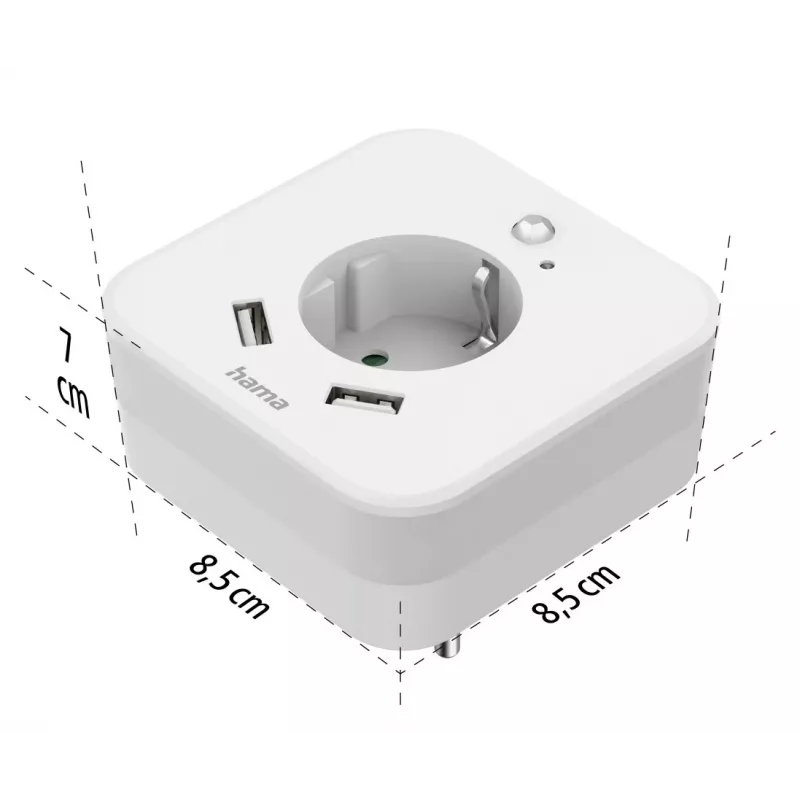 Iespraudņa nakts gaisma Hama 00223507 silta balta LED 3000K