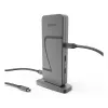 Hama Connect2Office Speed USB 3.2 Gen 1 Type-C centrmezgls 10 porti 40 000 Mbit/s Antracīts