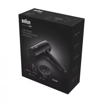 Braun HD2.15 matu žāvētājs 2100 W Melns