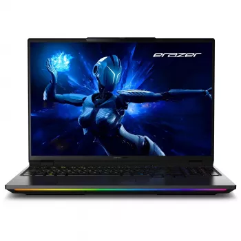 ERAZER Beast 16 X1 Ultimate Intel Core Ultra 9 275HX klēpjdators 40,6 cm (16 collu) Quad HD+ 32 GB DDR5-SDRAM 2 TB SSD NVIDIA GeForce RTX 5080 Wi-Fi 6E (802.11ax) Windows 11 Home US English Melns