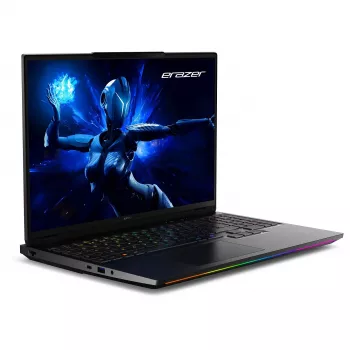 ERAZER Beast 16 X1 Ultimate Intel Core Ultra 9 275HX klēpjdators 40,6 cm (16 collu) Quad HD+ 32 GB DDR5-SDRAM 2 TB SSD NVIDIA GeForce RTX 5080 Wi-Fi 6E (802.11ax) Windows 11 Home US English Melns