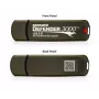 Kanguru Defender 3000™ SuperSpeed USB 3.0 64 GB drošā zibatmiņa | FIPS 140-3 Level 3 gaida, FIPS 140-2 Level 3 sertificēta | AES-XTS 256 bitu aparatūras šifrēšana | TAA atbilstība