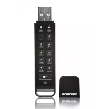USB zibatmiņa iStorage 8GB USB 3.0 IS-FL-DAP3-B-8
