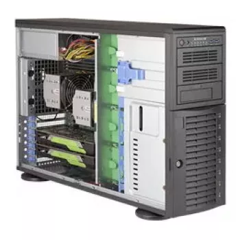 Korpuss Supermicro SuperWorkstation 7049A-T Rack 4U Melns