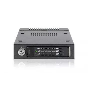 SSD korpuss Icy Dock MB601M2K-1B Melns 3.5 collu