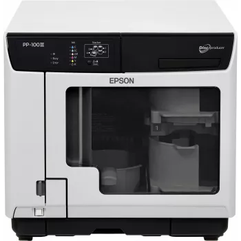 Epson Discproducer™ PP-100III — automātiskais CD/DVD ražošanas un drukāšanas risinājums